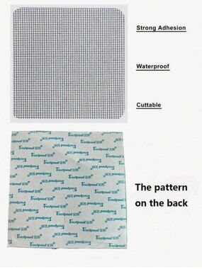 3/10pcs Window Screen Repair Patches, Strong Adhesive Screen Tape